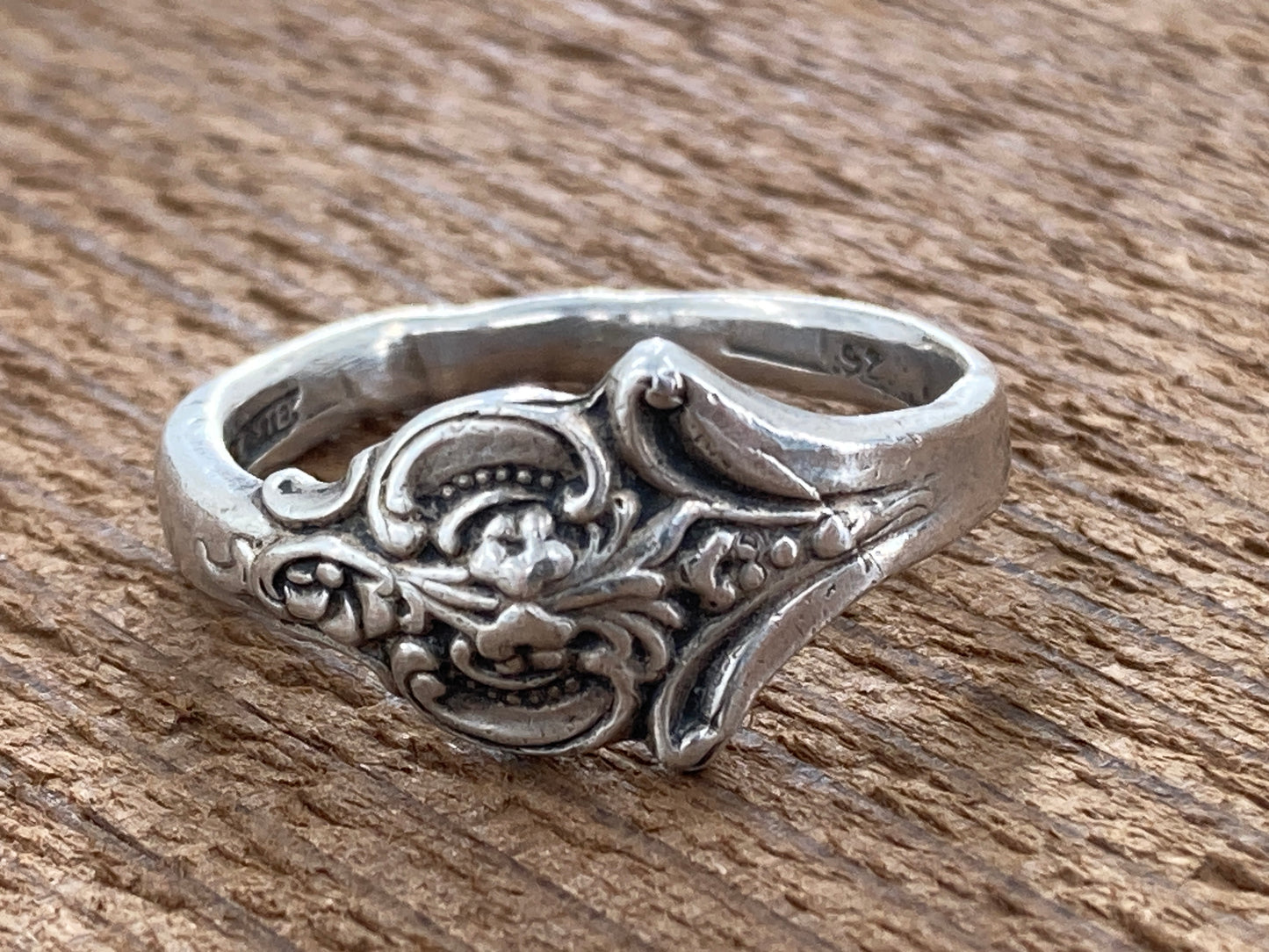 Wallace Silver Co. Spoon Ring