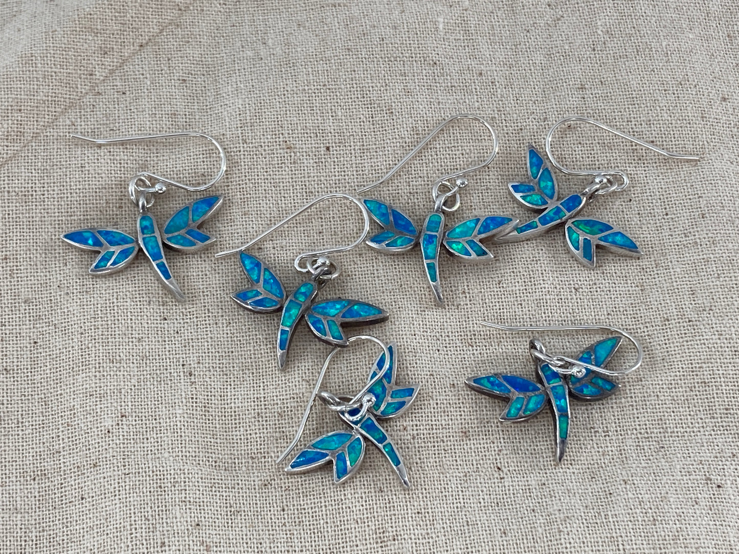Opalite Dragonfly Earrings