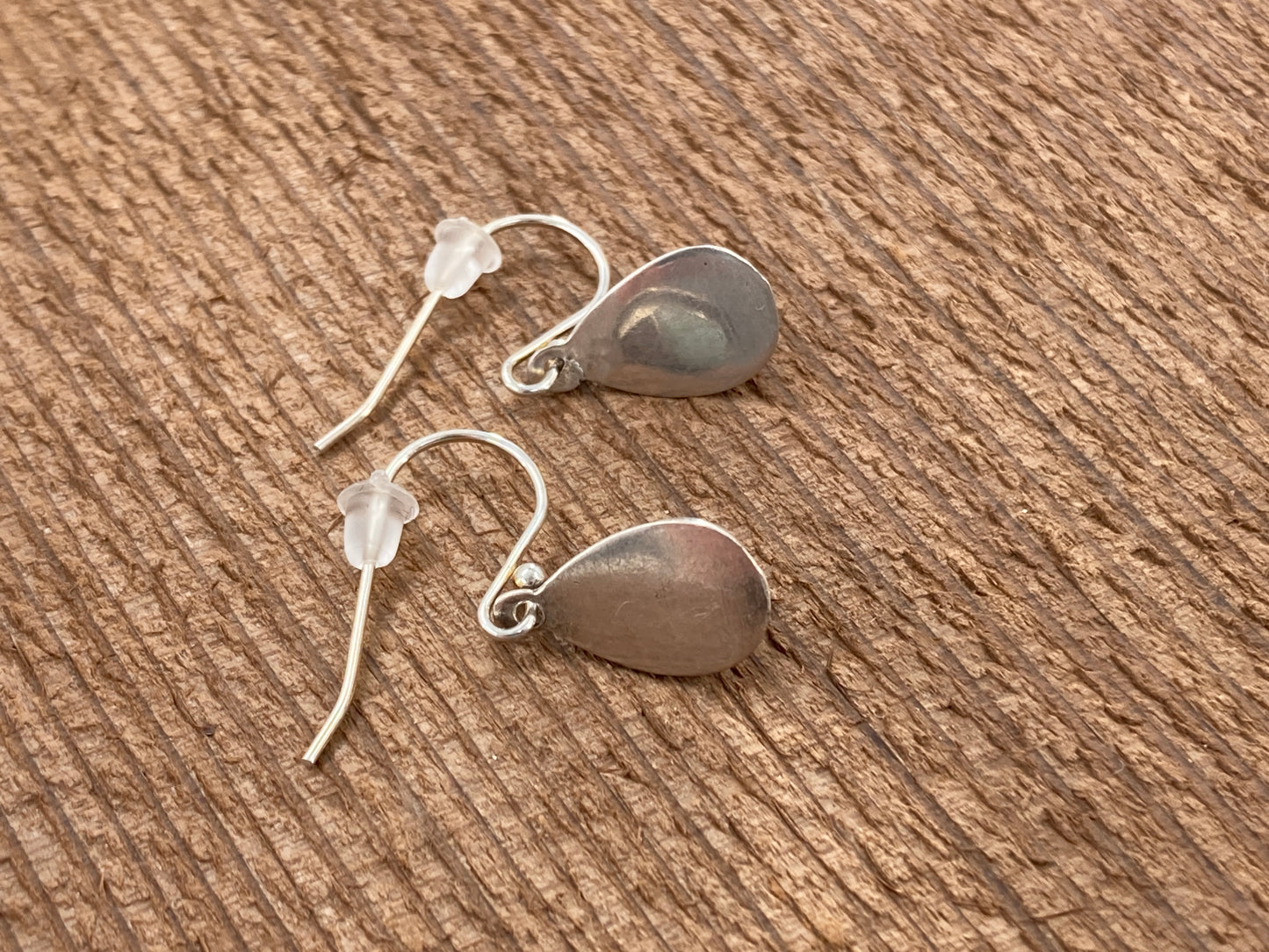 Amber Larimar Earrings #2