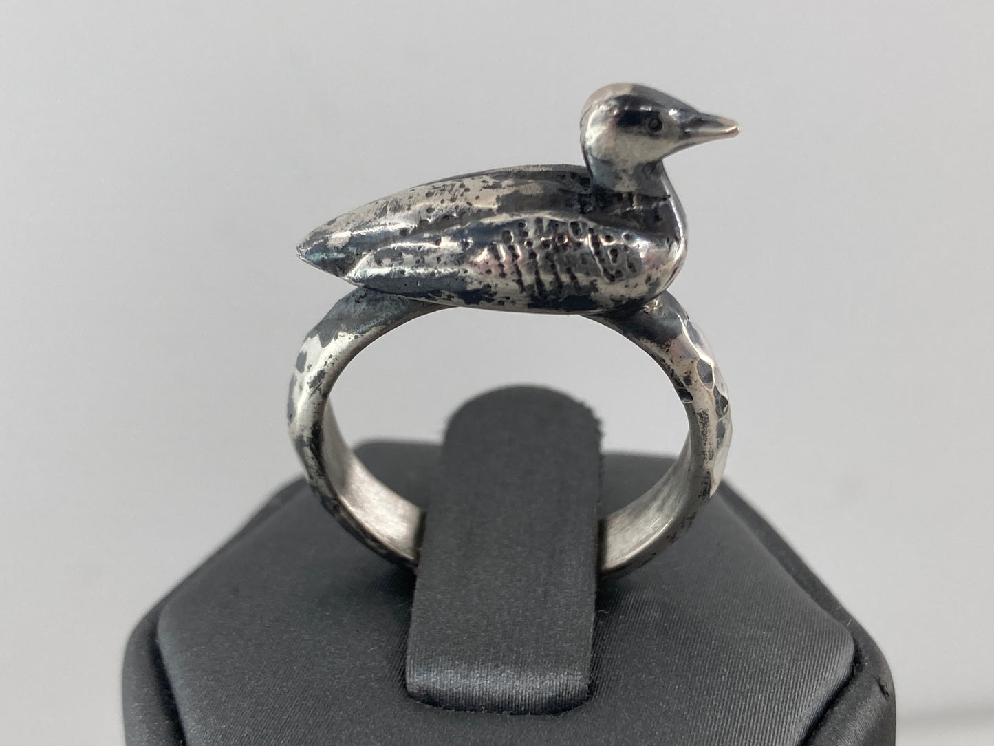 Loon Sterling Silver Ring