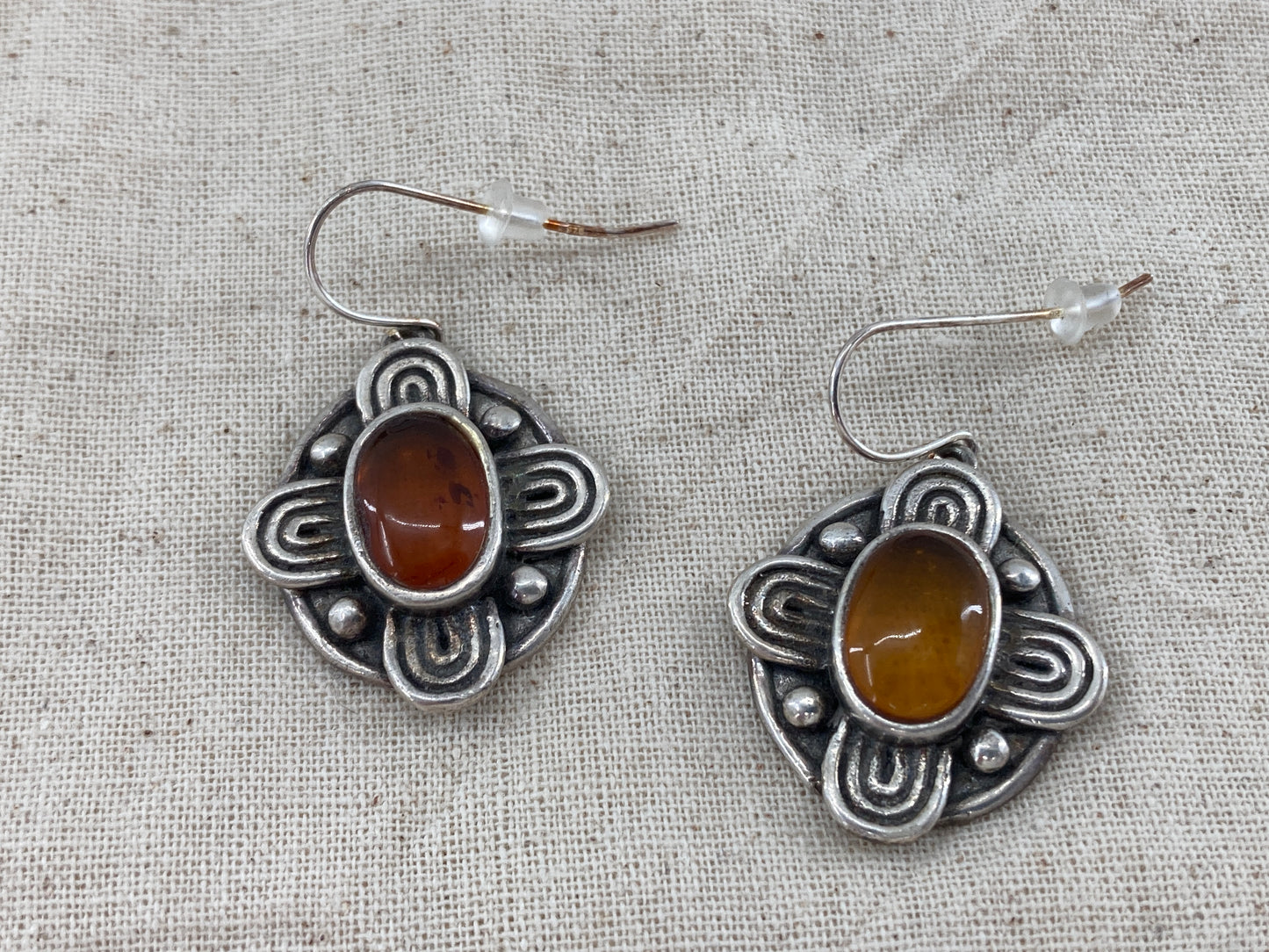 Baltic Amber Earrings #2