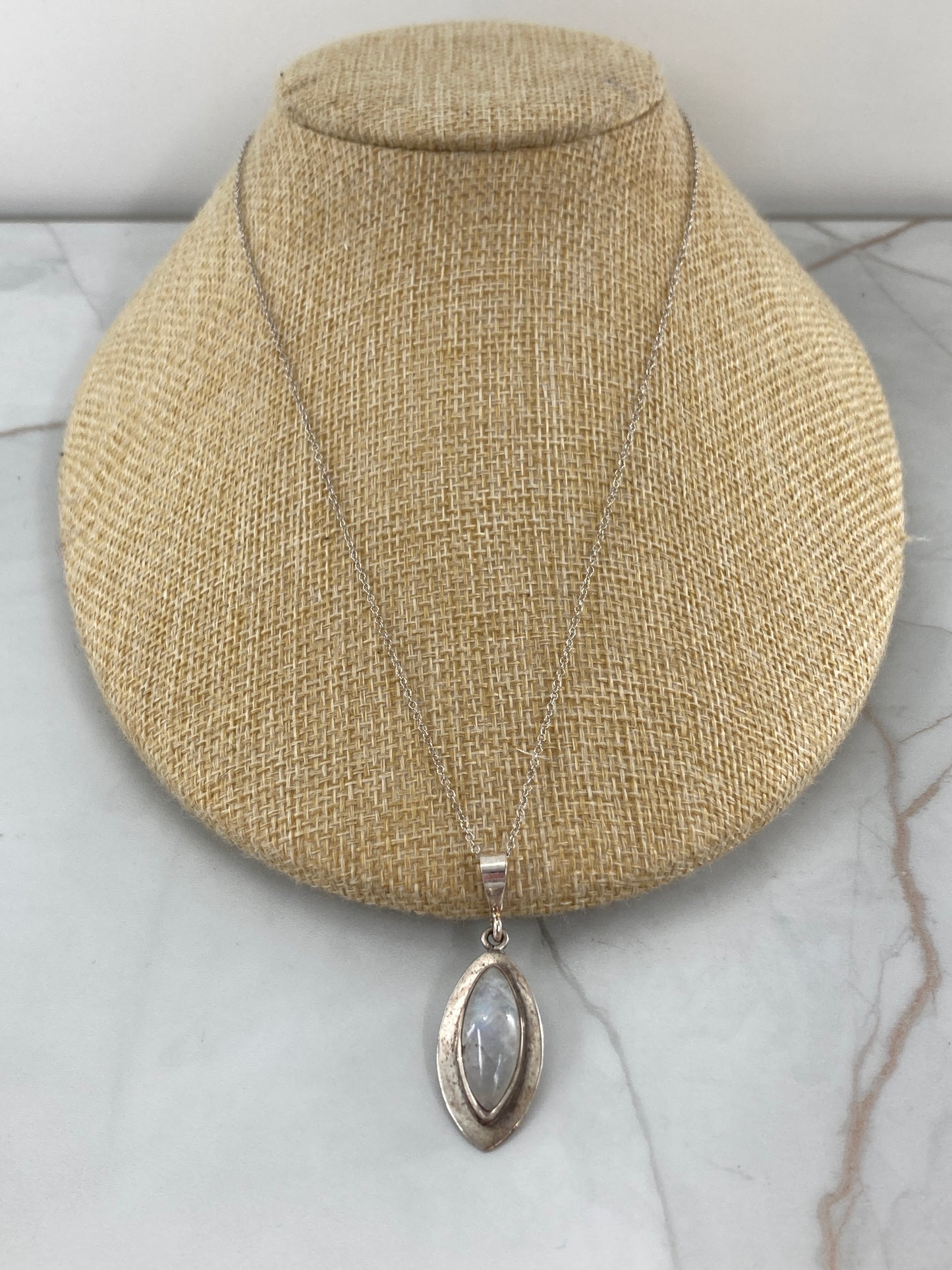 Over The Rainbow Moonstone Necklace