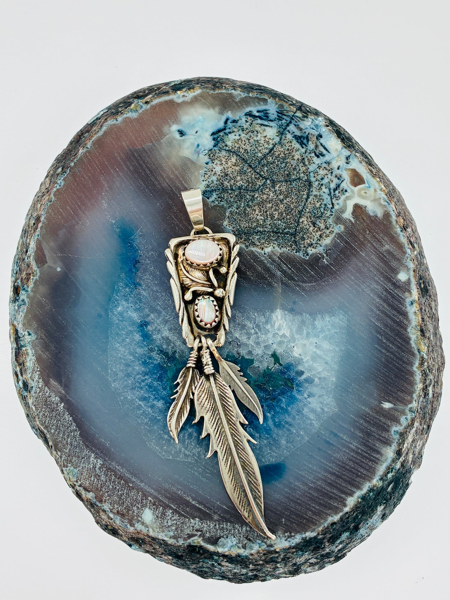 Mother of Pearl Watch Tab-to-Fab Pendant