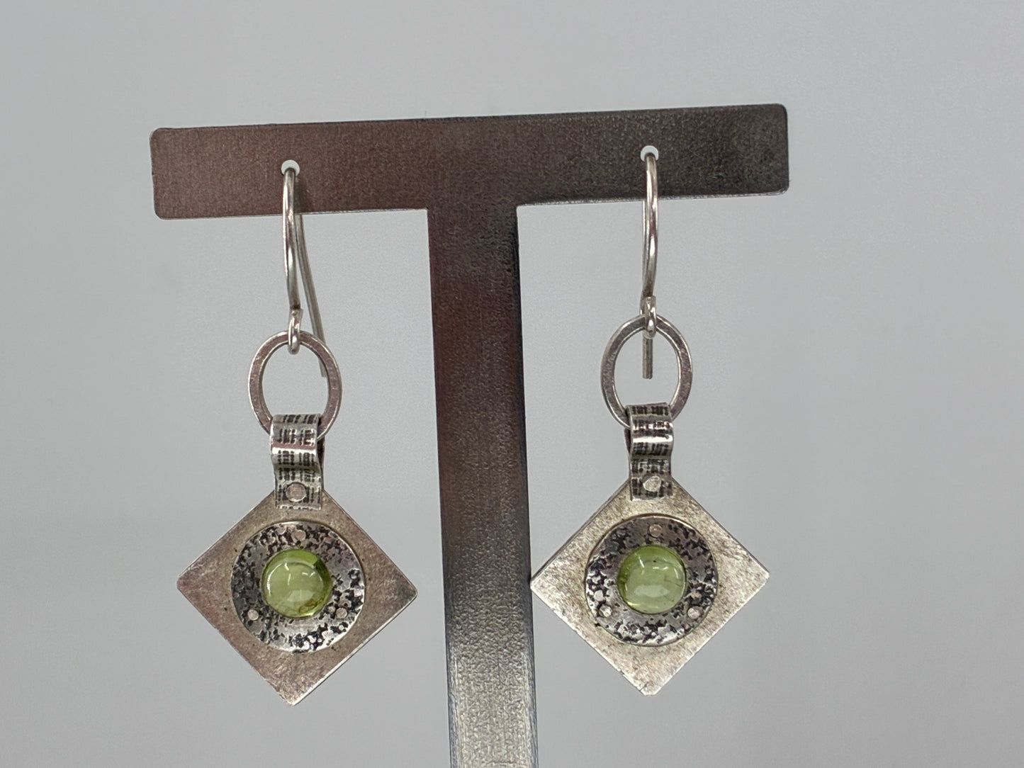 Peridot in Sterling Silver Rescue Only Earrings