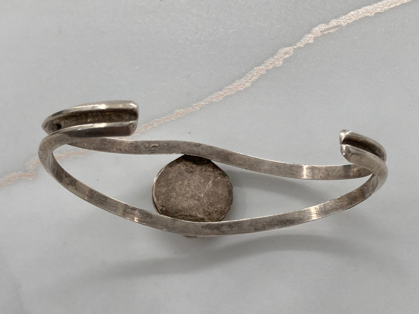 Kingman Turquoise in Sterling Silver Cuff Bracelet