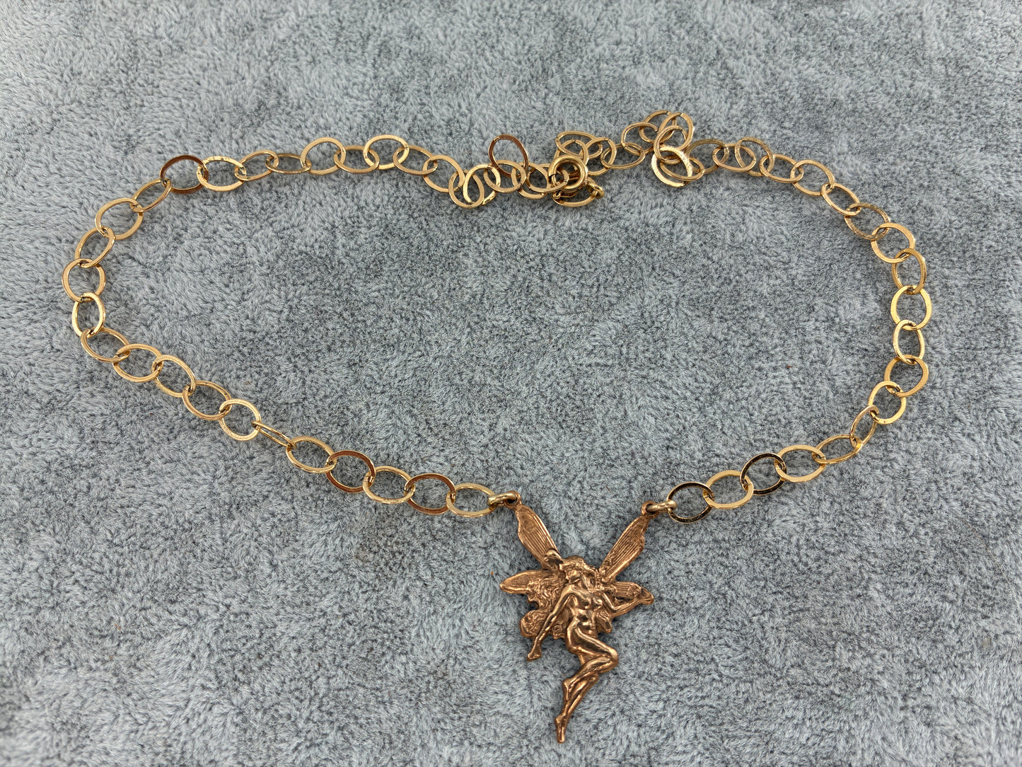 Brass Fairy Necklace