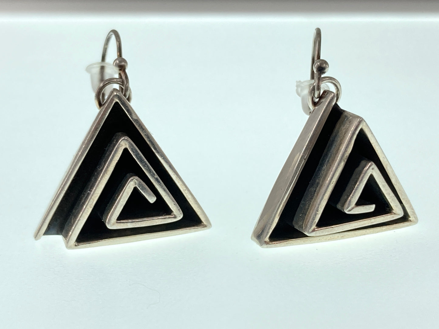 Taxco Vintage Geometric Earrings