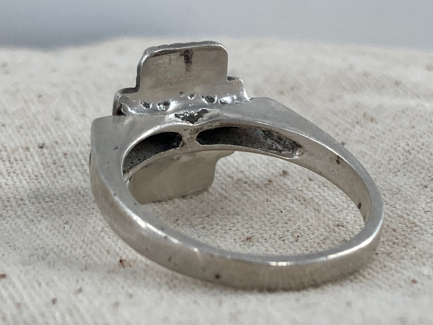 Rectangle Turquoise Ring