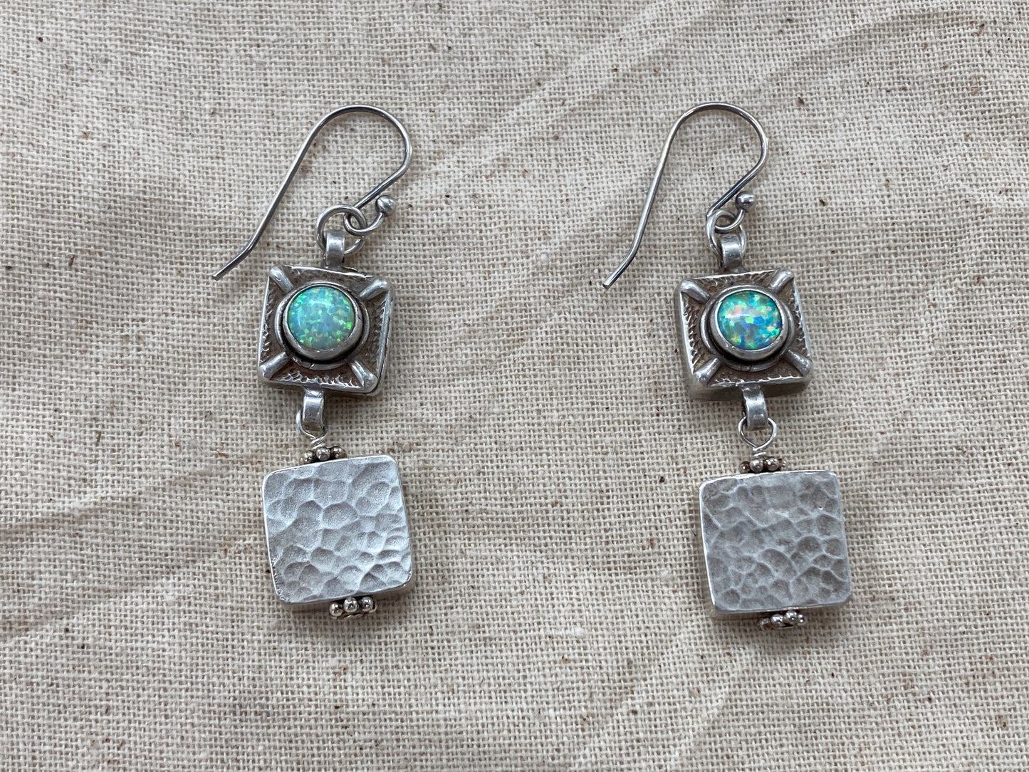 Square Opalite Earrings #2