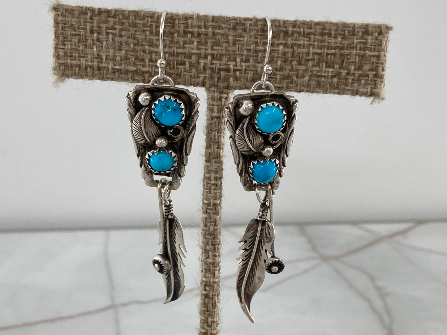 Kingman Turquoise Tab-to-Fab Earrings
