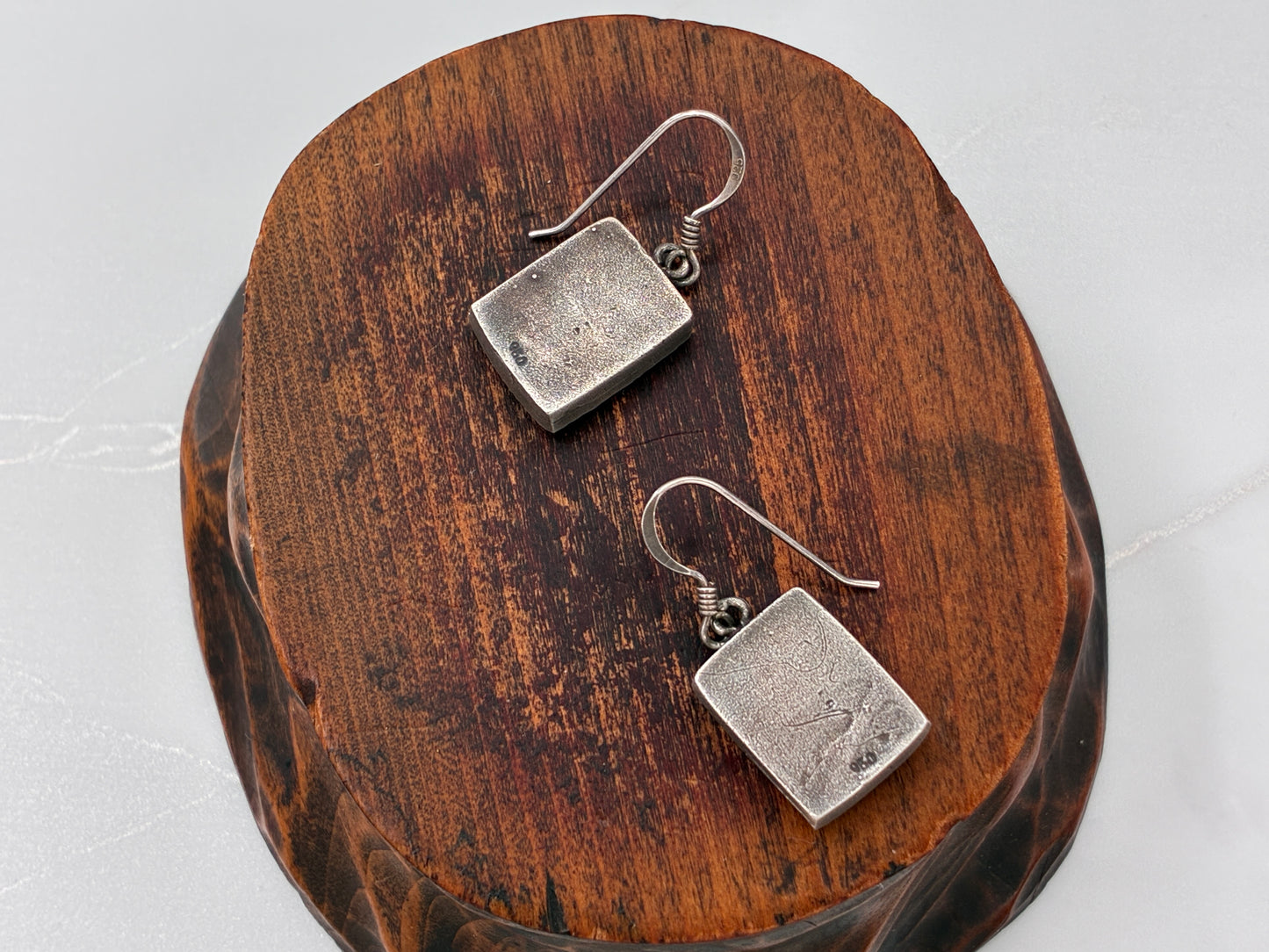 Brass Leaf Rescued Earrings