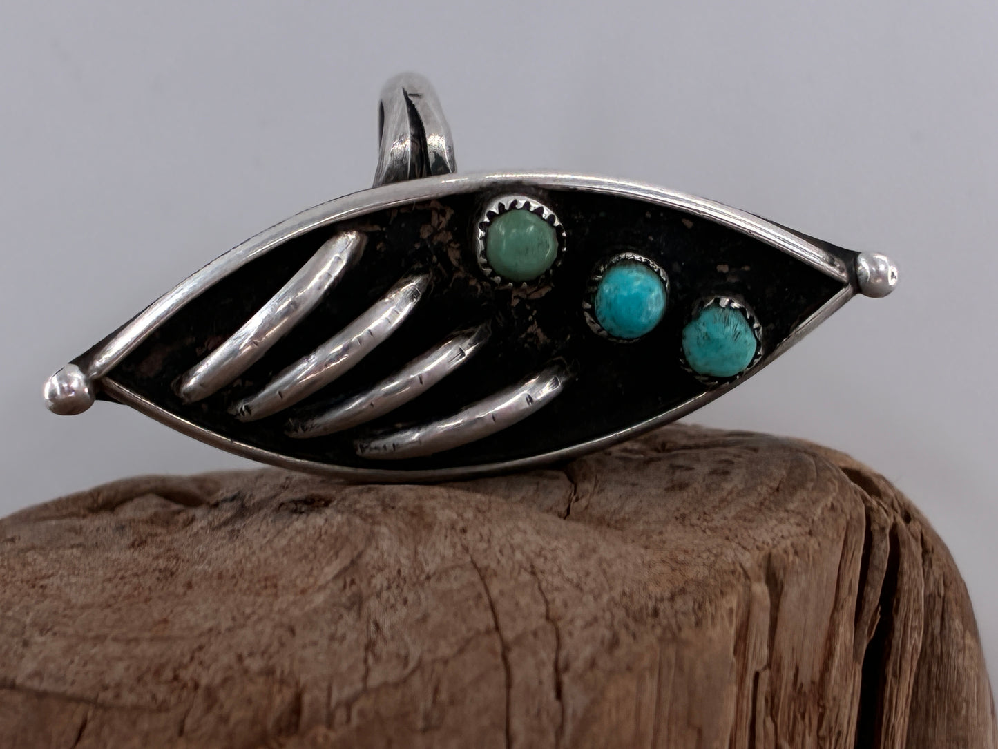Rescued "D.A. Dishta" Turquoise Ring - Size 5.5