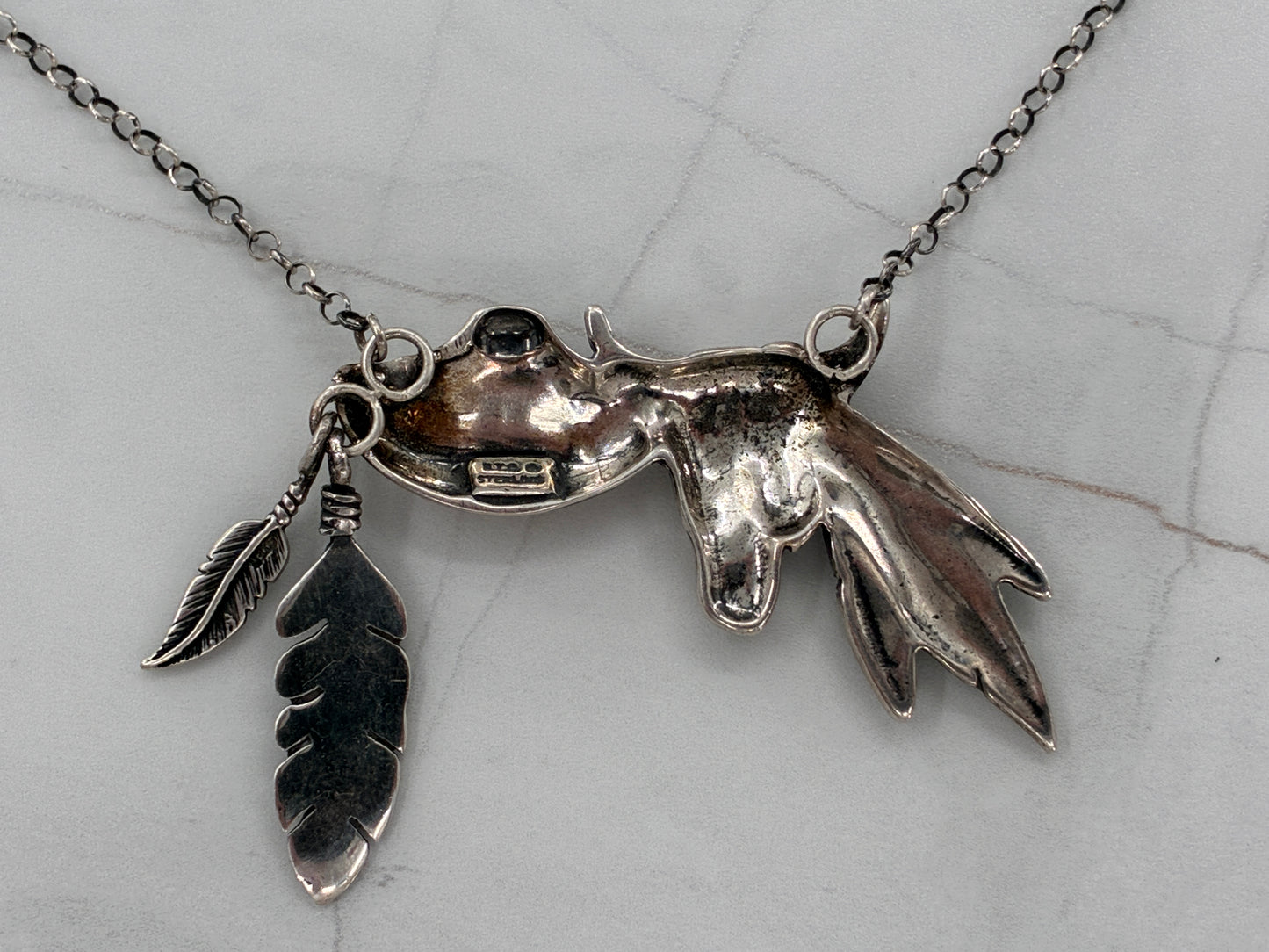 Western Sterling Silver Necklace