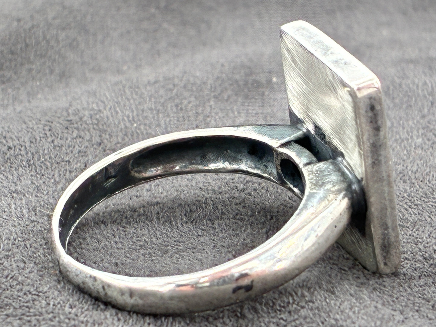 Sterling Silver Leaf Design Ring #2