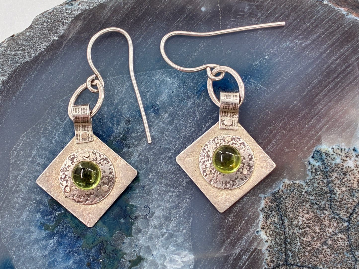 Peridot in Sterling Silver Rescue Only Earrings