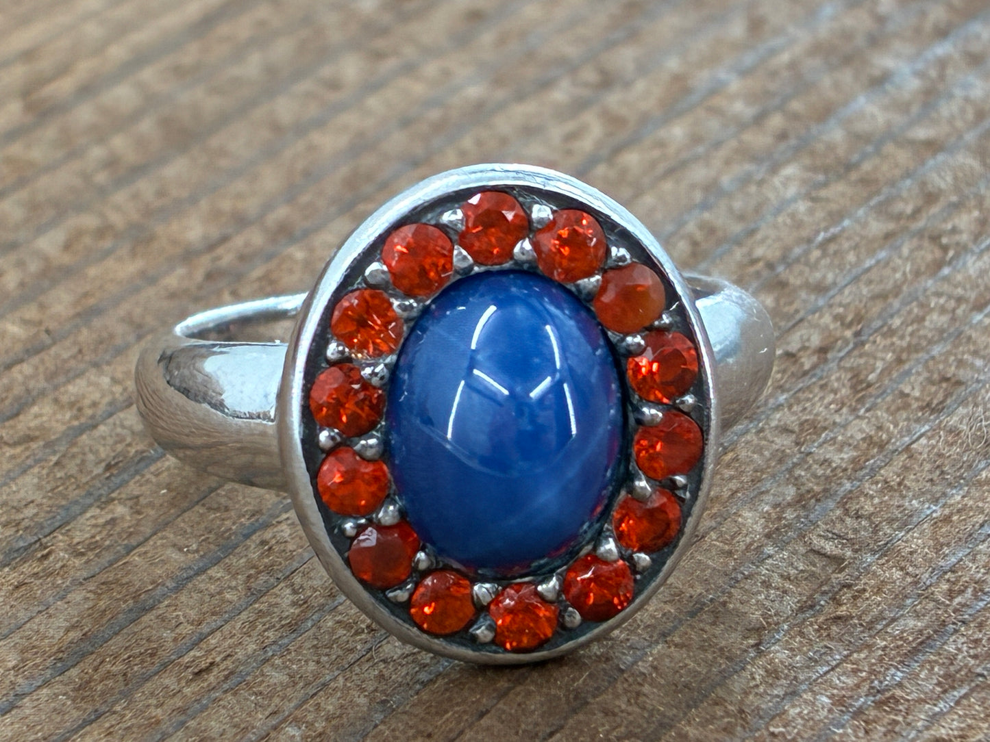 Garnet Sapphire Ring