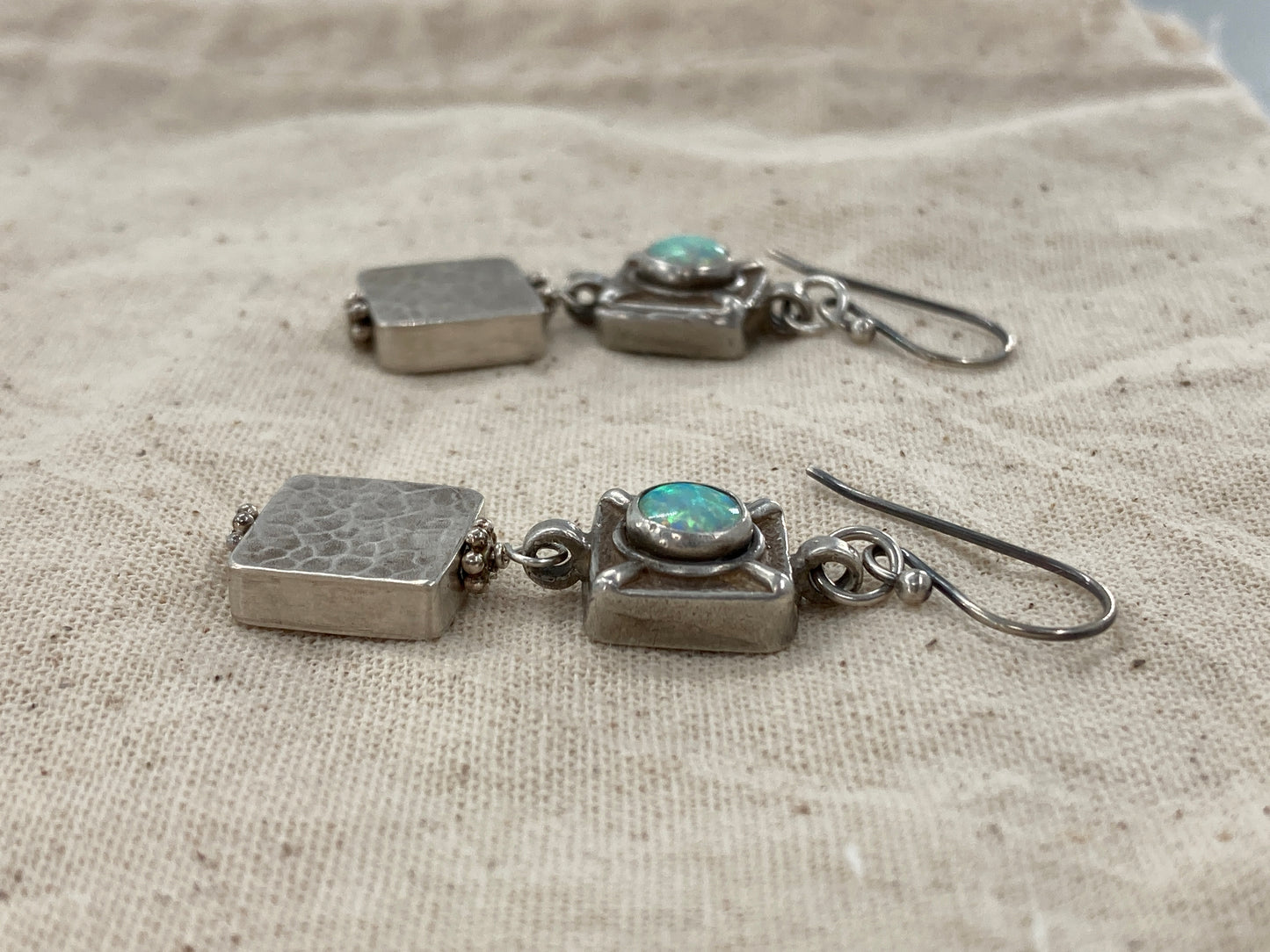 Square Opalite Earrings #2