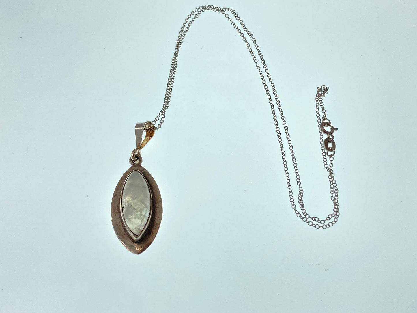 Over The Rainbow Moonstone Necklace