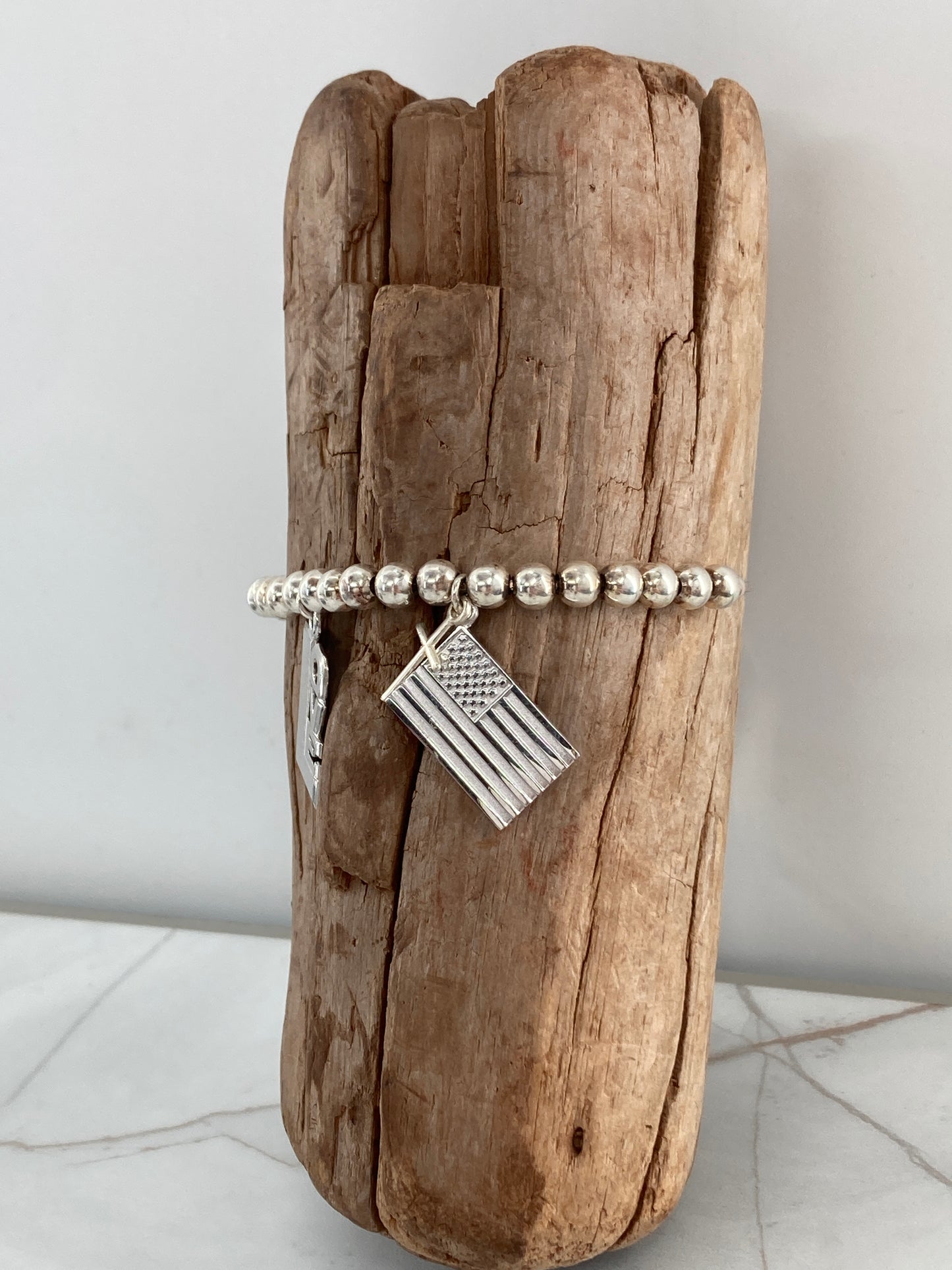 'God. Love. America.' Bolo Bracelet