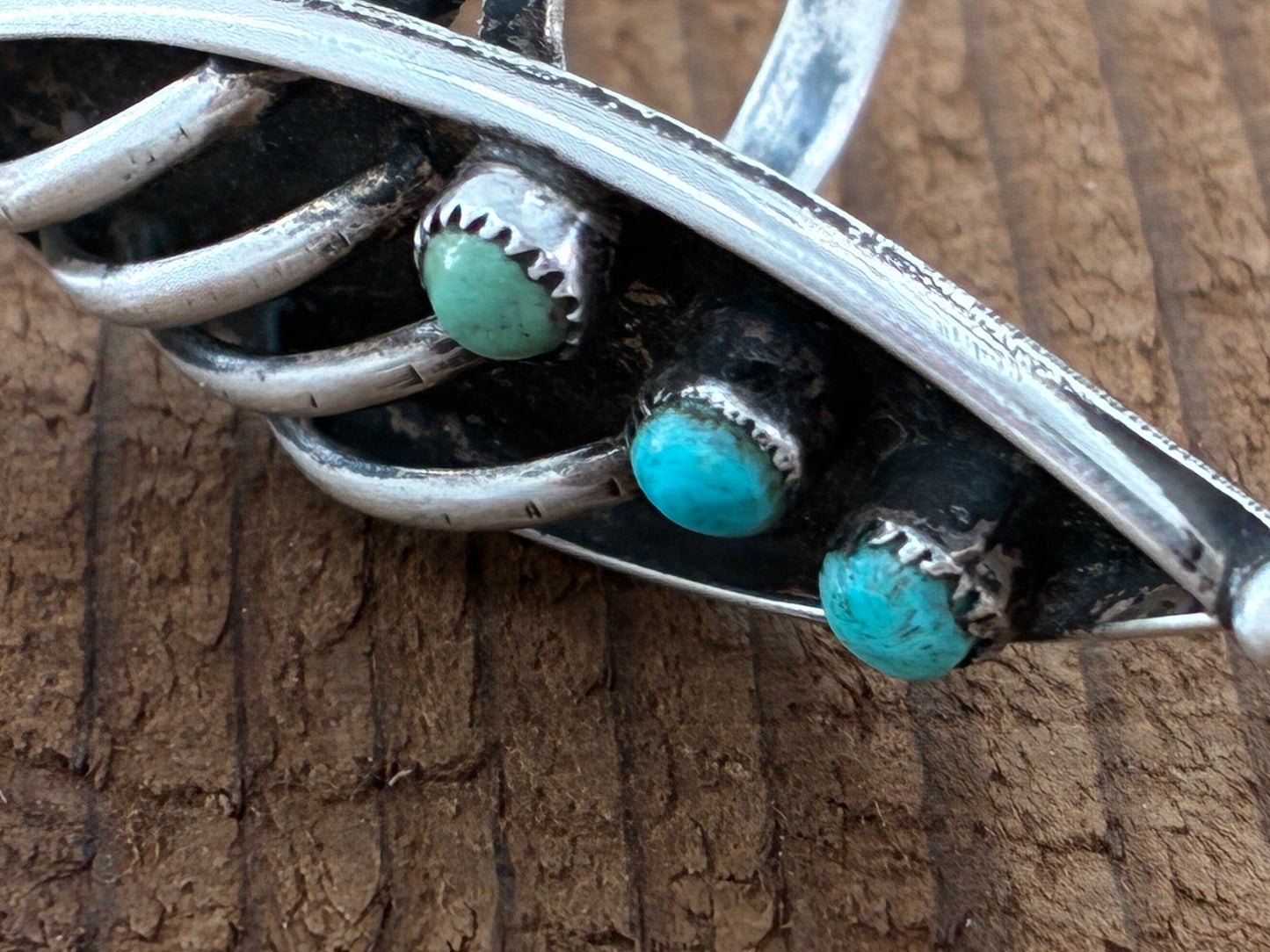 Rescued "D.A. Dishta" Turquoise Ring - Size 5.5