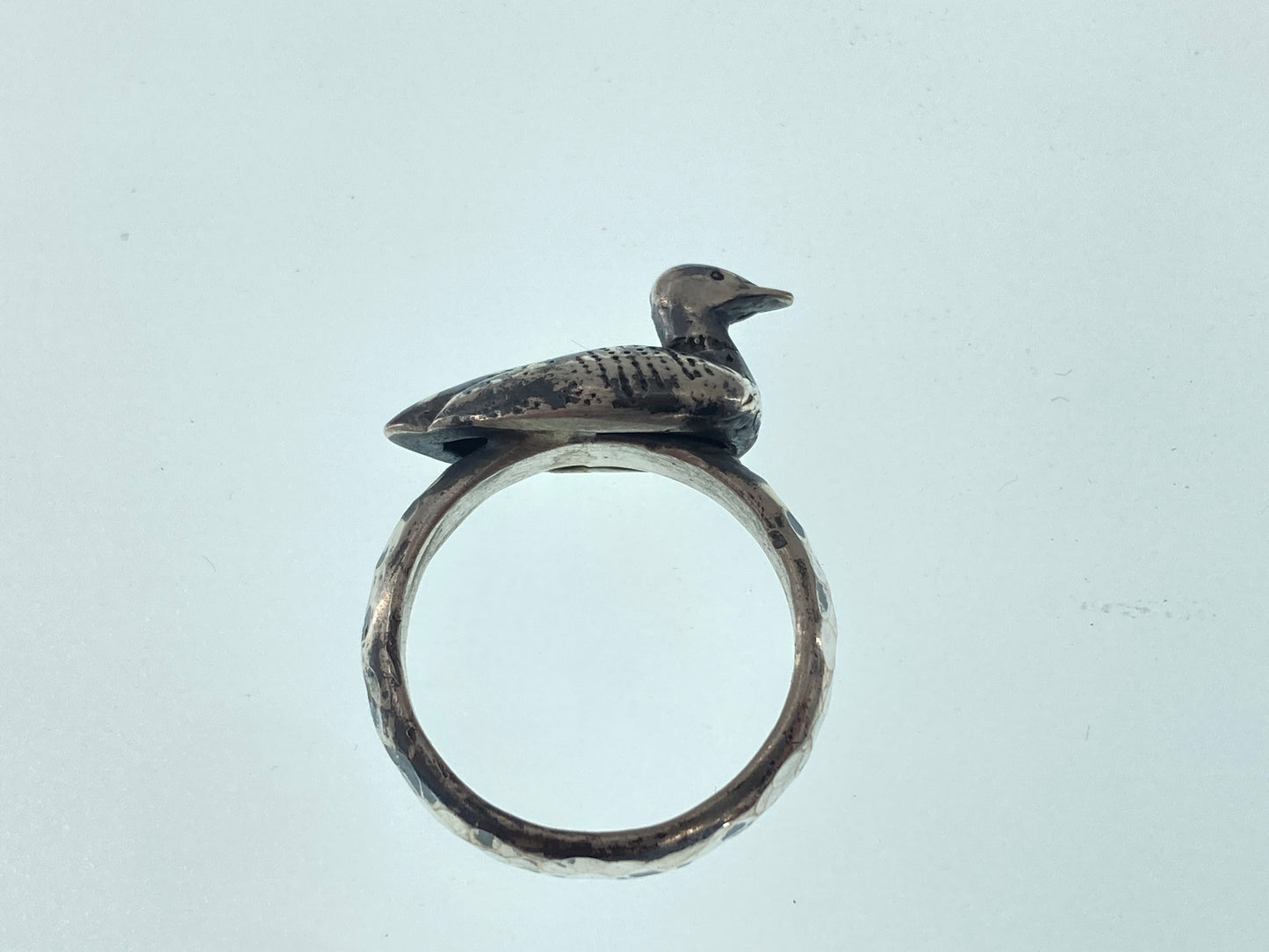 Loon Sterling Silver Ring