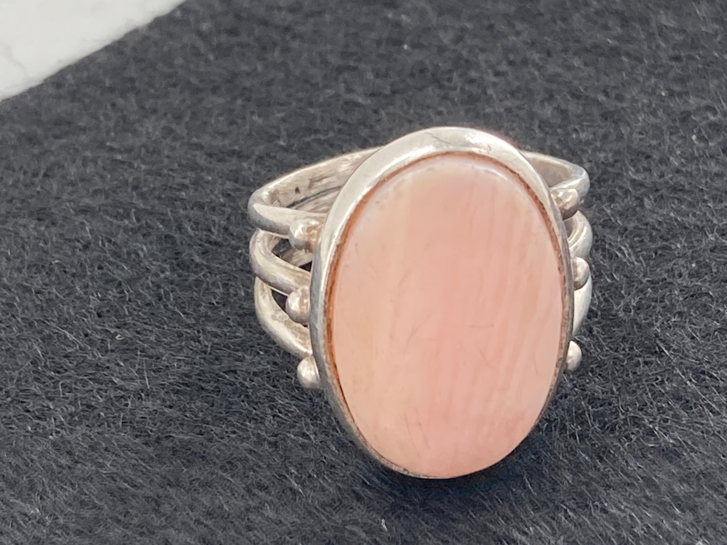 Pink Coral Ring