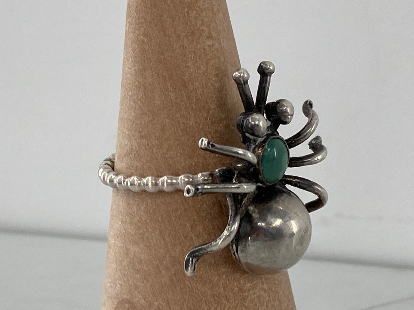 Spider Turquoise Ring