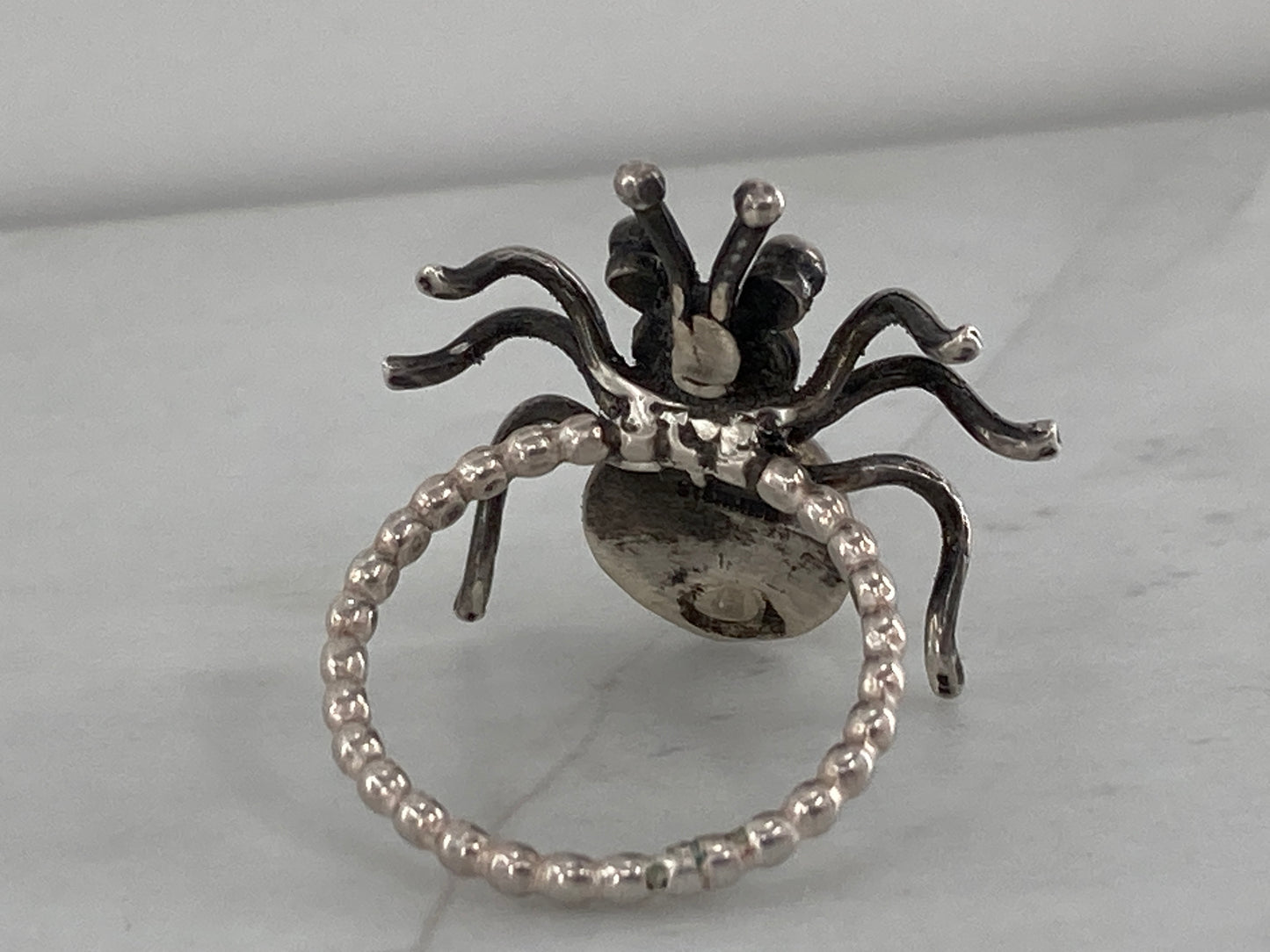 Spider Turquoise Ring