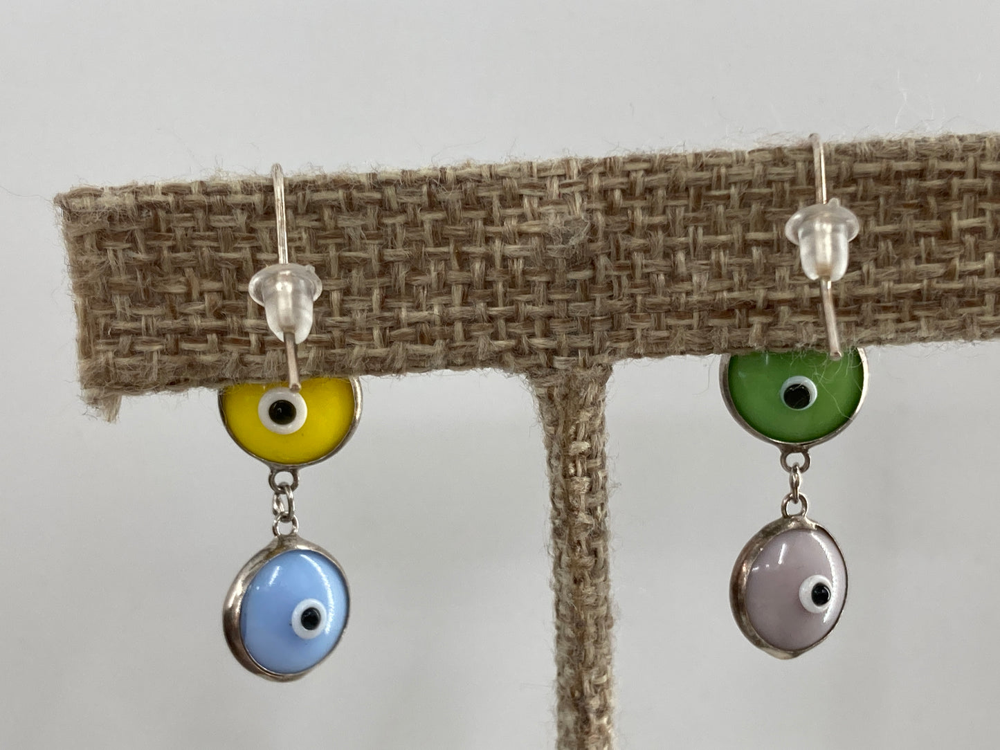 2 Evil Eyes Earrings