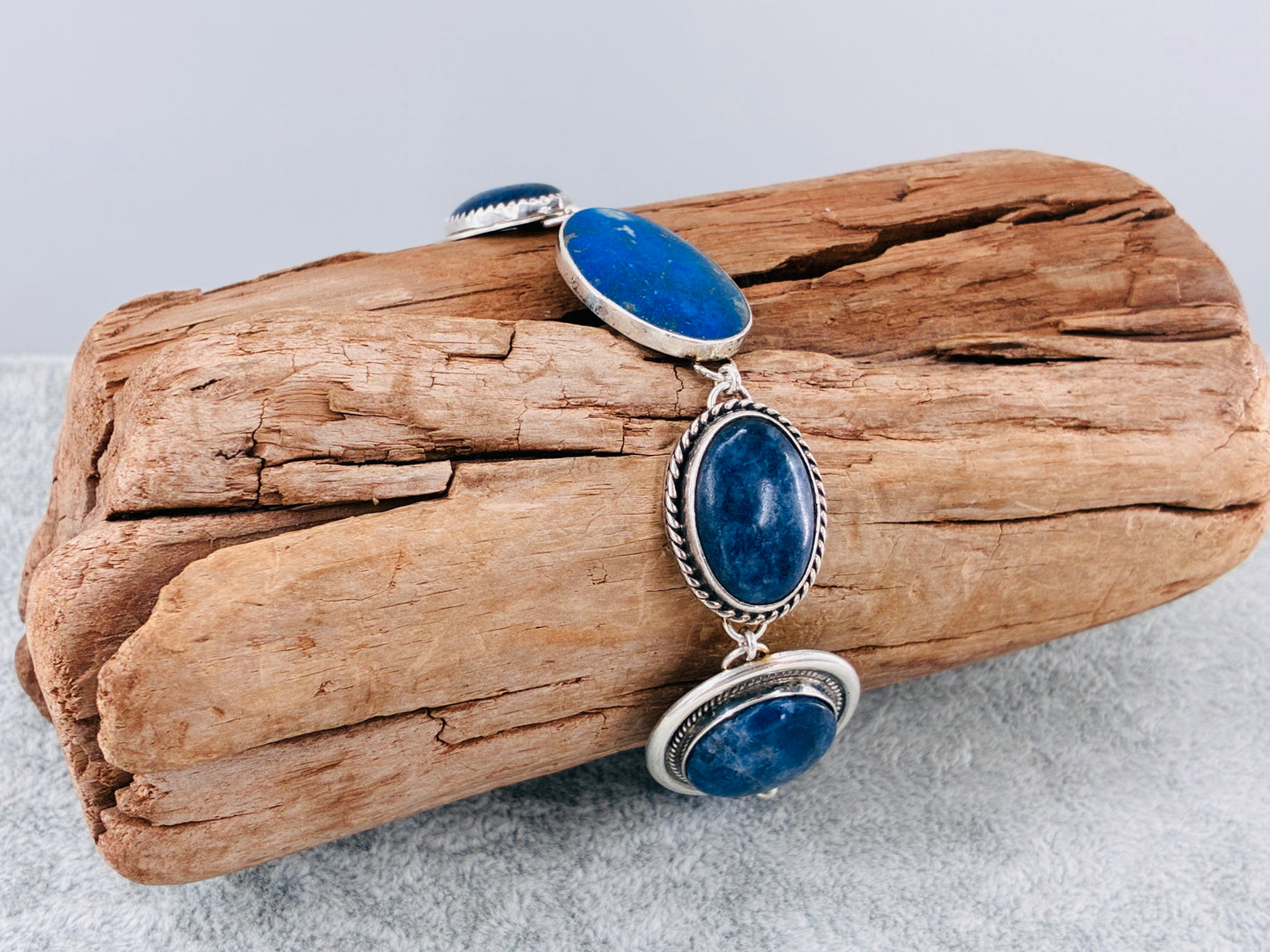 Lapis Lazuli Impossible Bracelet