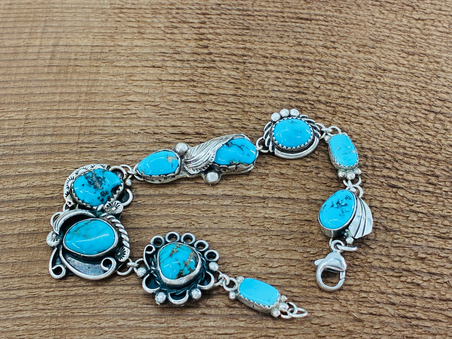 Turquoise Impossible Bracelet - Native Navaho/Vintage American