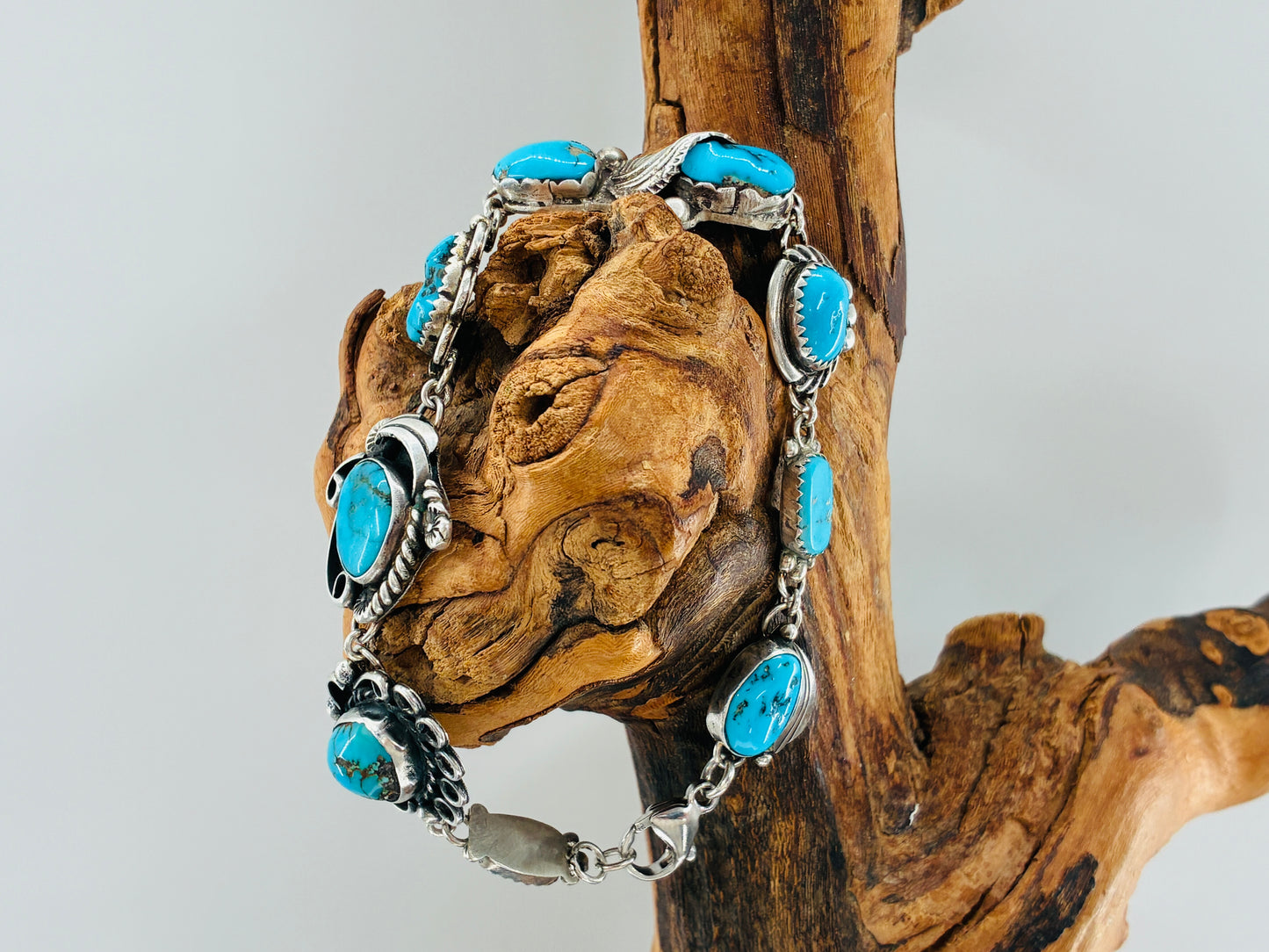 Turquoise Impossible Bracelet - Native Navaho/Vintage American