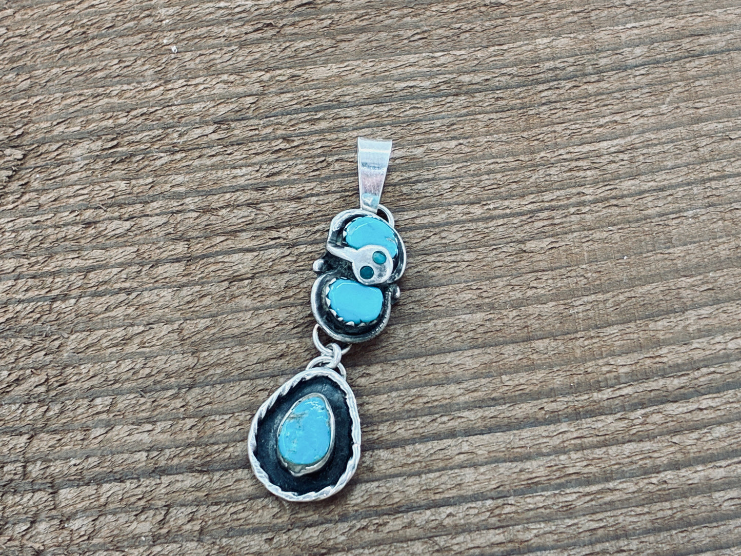 Reborn "Suni Effie Calavaza" Sterling Silver Snake Pendant