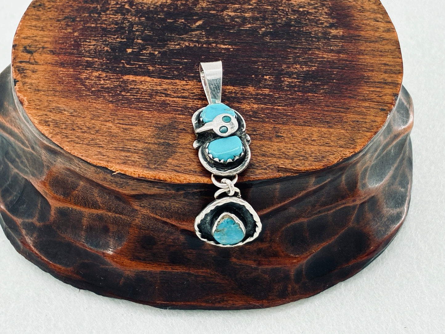 Reborn "Suni Effie Calavaza" Sterling Silver Snake Pendant