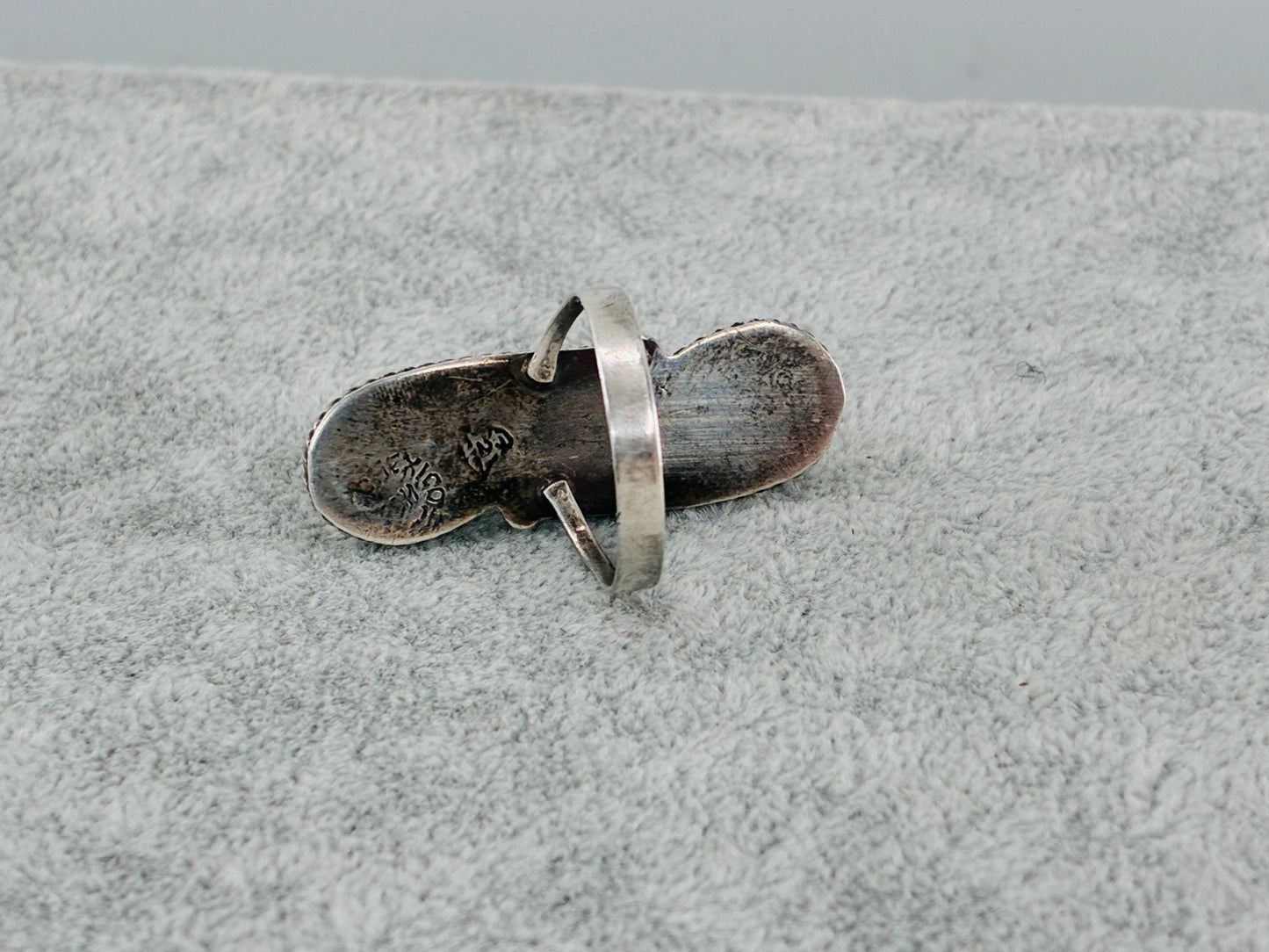 Abalone and Mother of Pearl Rescued Ring