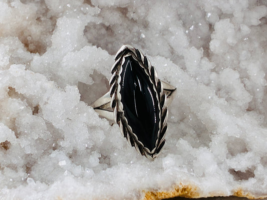 Onyx Rescued Ring
