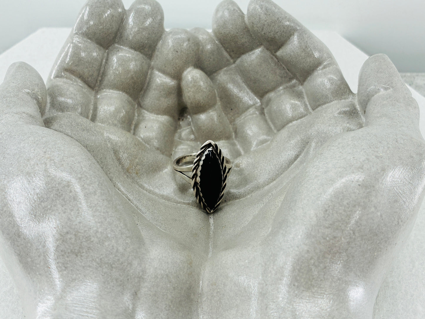 Onyx Rescued Ring