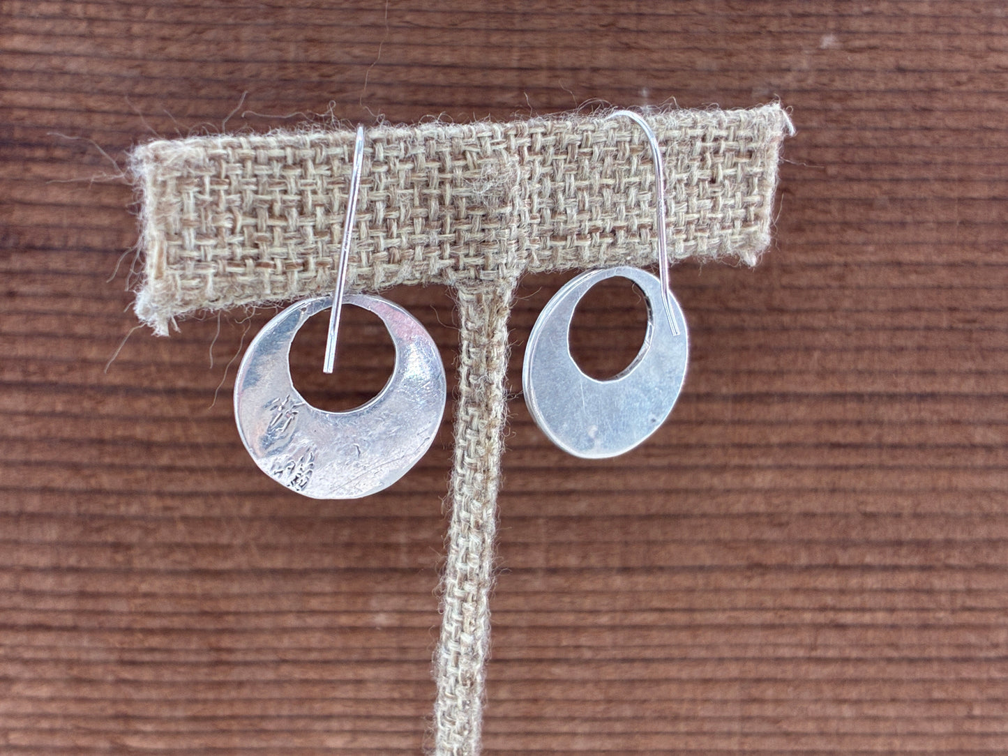 Turquoise Chip in Sterling Silver Fated Earrings
