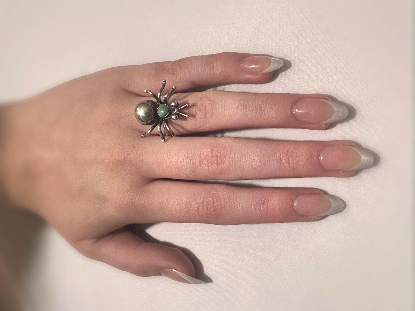 Spider Turquoise Ring