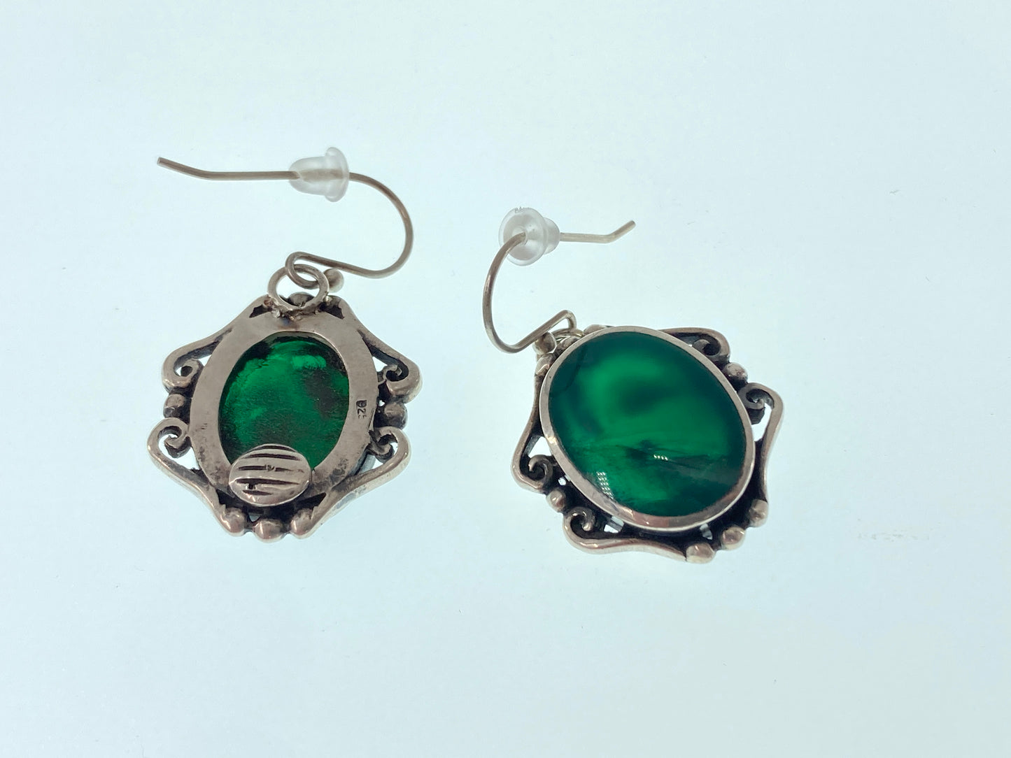 Green Onyx Earrings