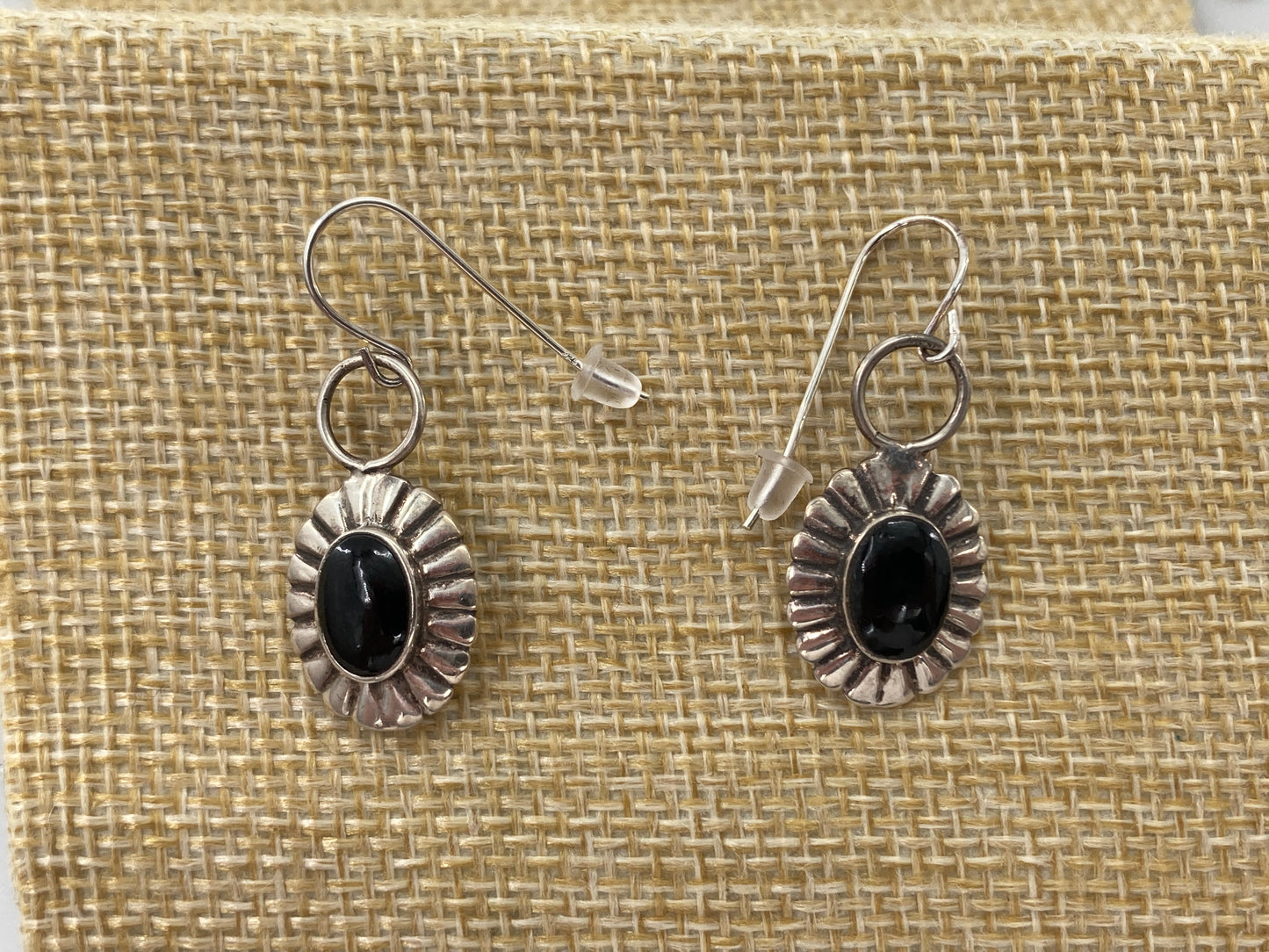 Black Sun Fated Earrings