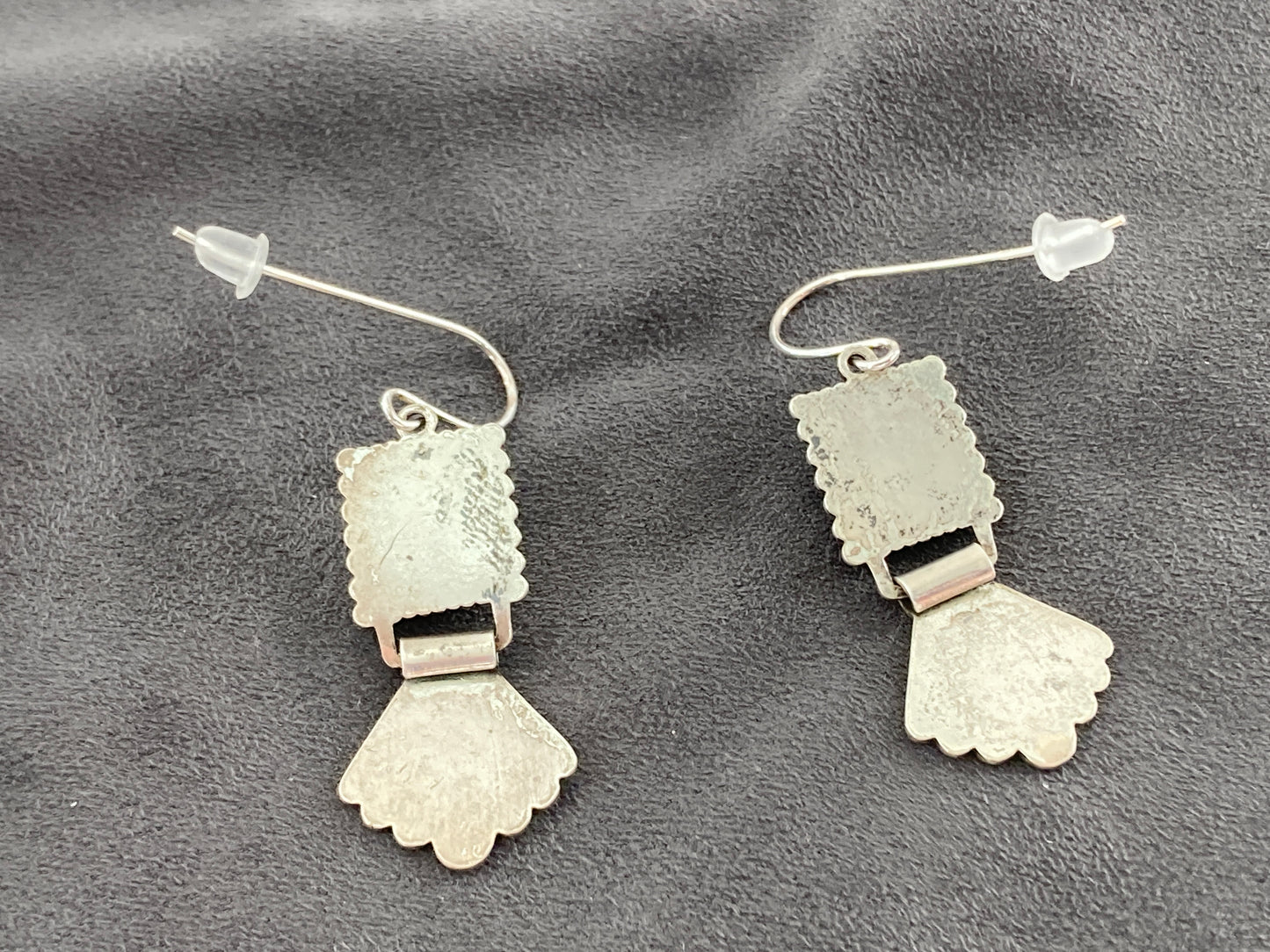 Azurite South American Earrings