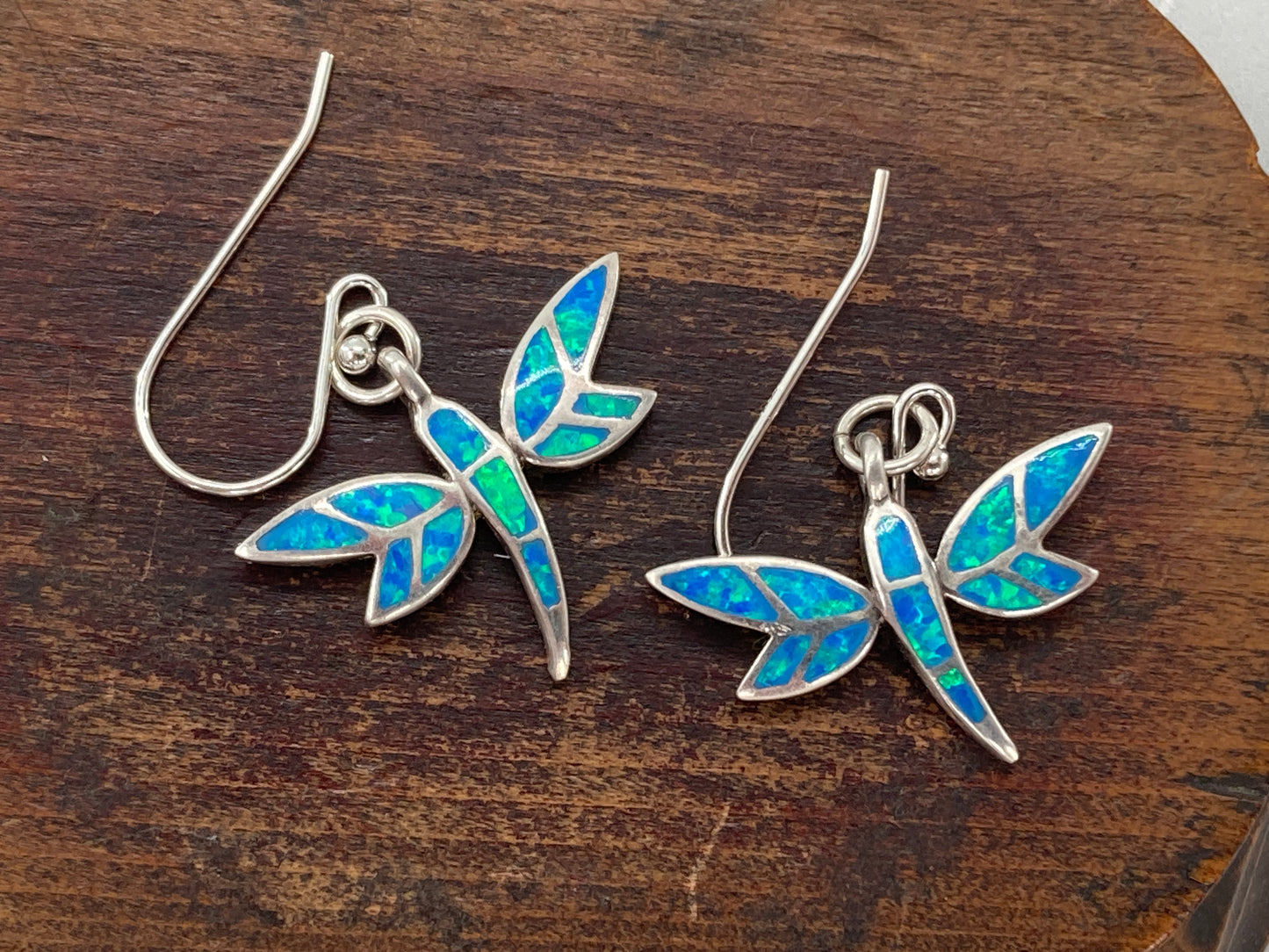 Opalite Dragonfly Earrings