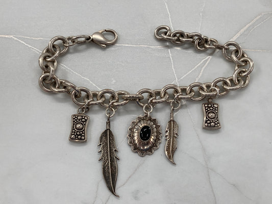 Onyx Weighted Bracelet