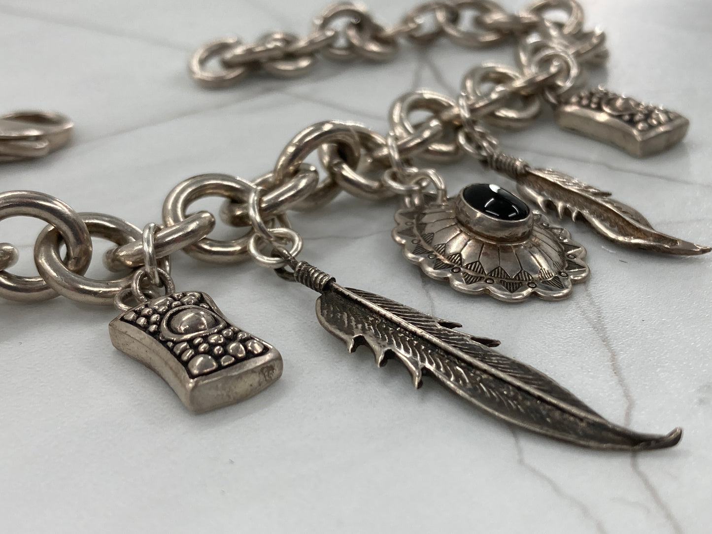 Onyx Weighted Bracelet