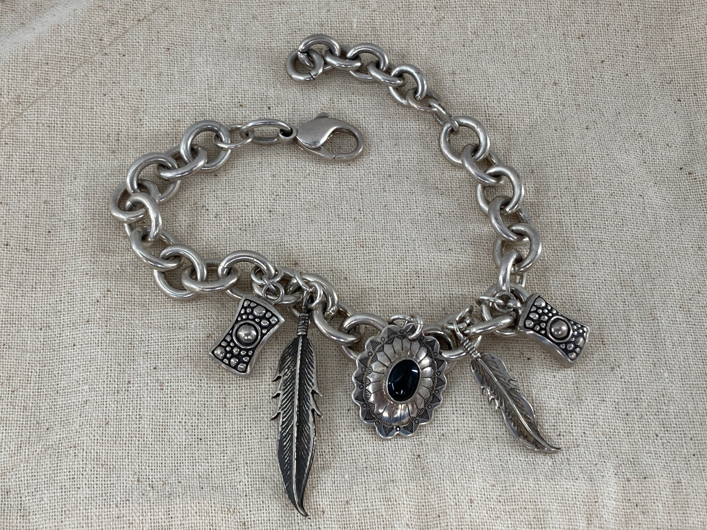 Onyx Weighted Bracelet