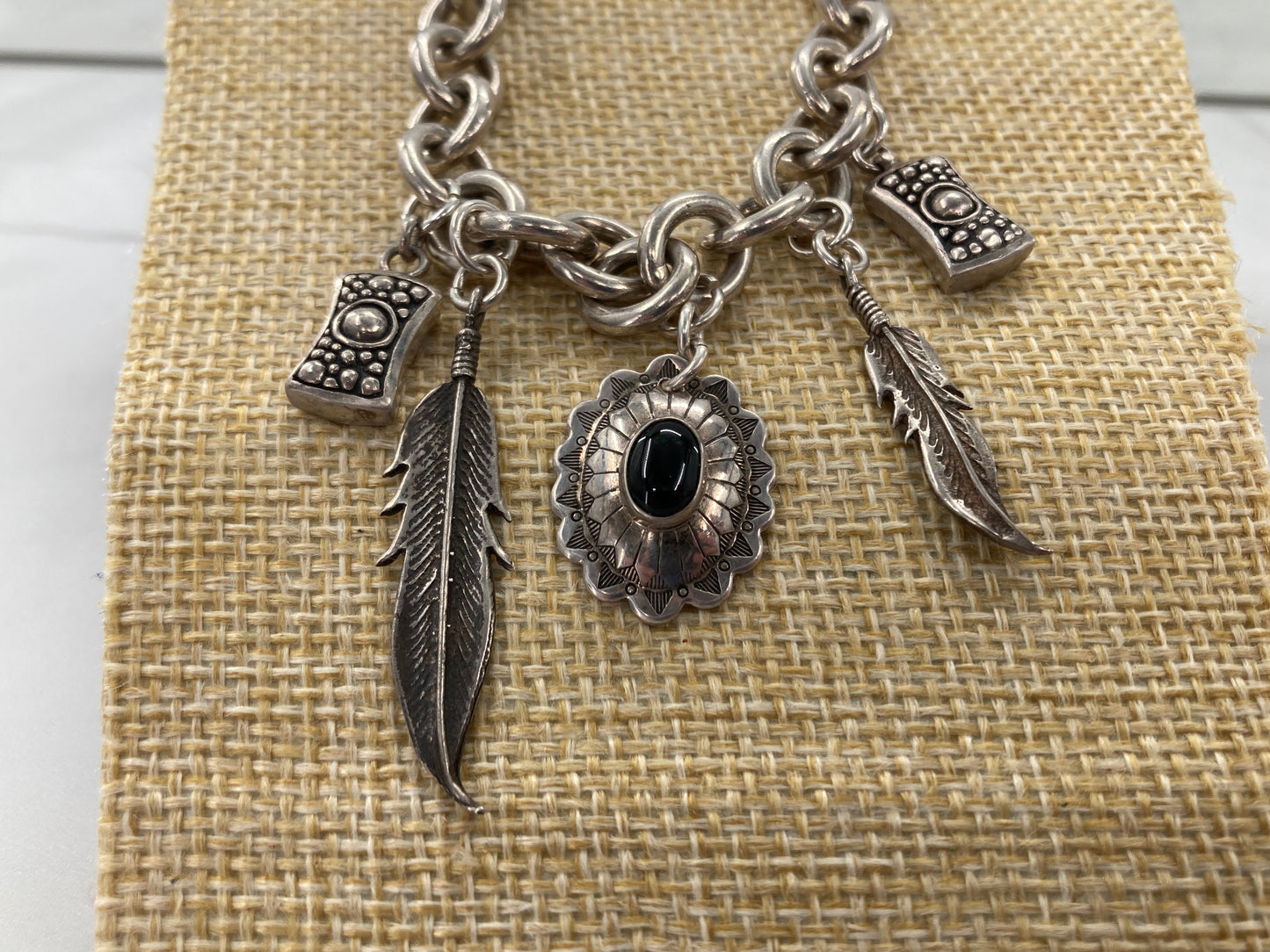 Onyx Weighted Bracelet