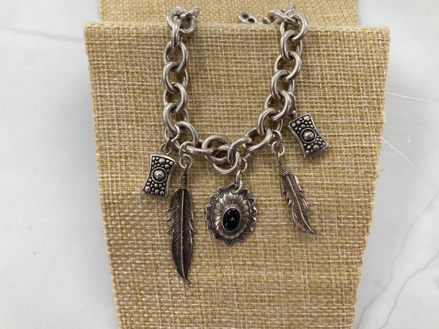 Onyx Weighted Bracelet