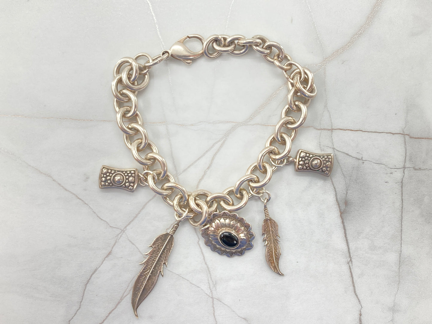 Onyx Weighted Bracelet