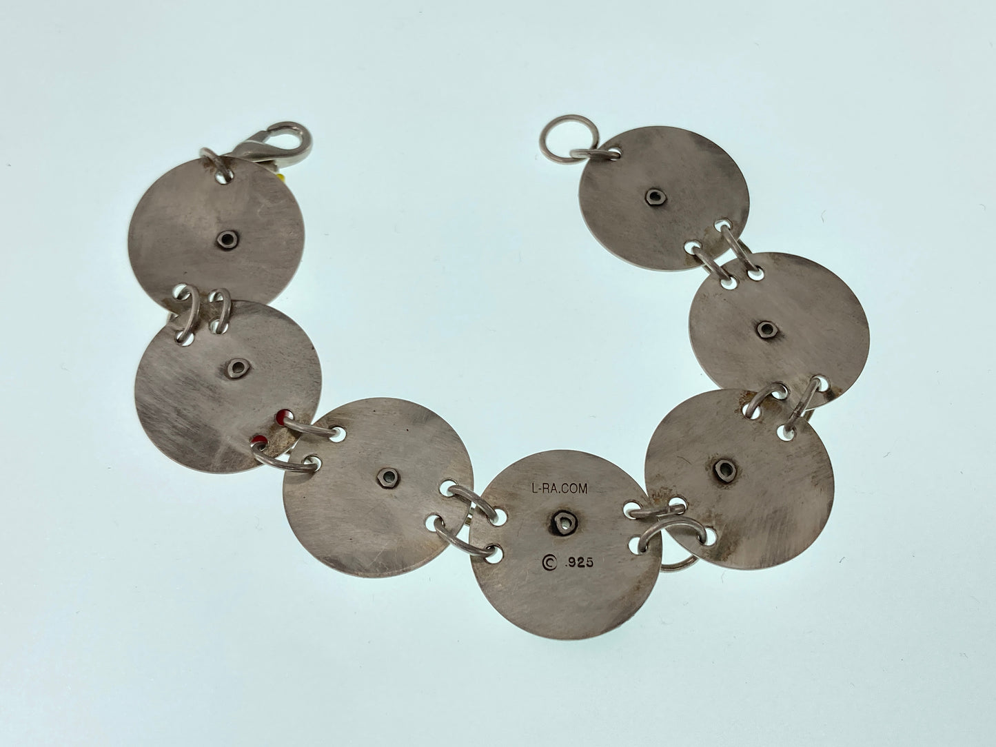 Sterling & Sea Glass Bracelet